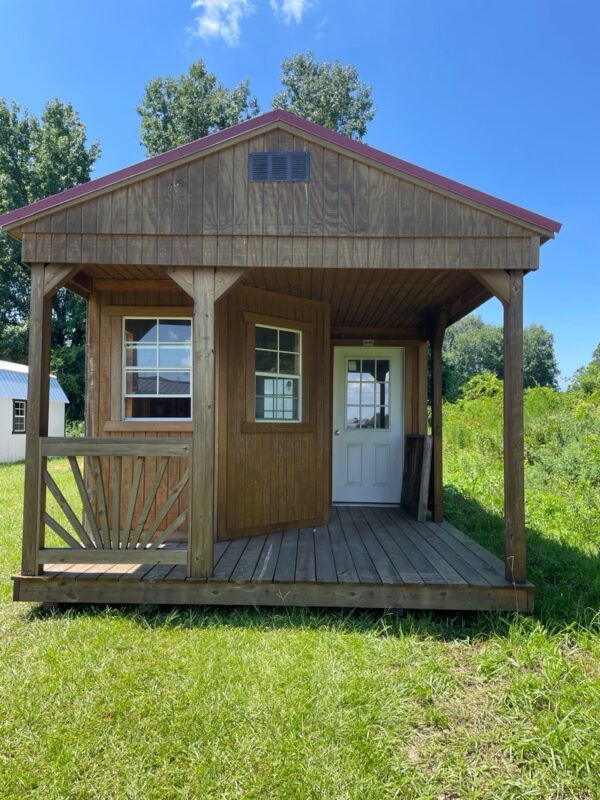 Princeton #REPO 1: 12 X 24 Deluxe Playhouse Utility Front Image