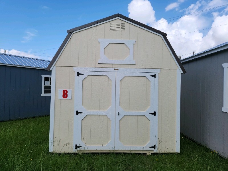Dunn #8: 10 X 16 Lofted Barn Front Image