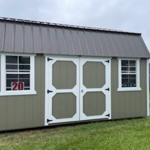 Princeton #20: 10 X 16 Side Lofted Barn Front Image