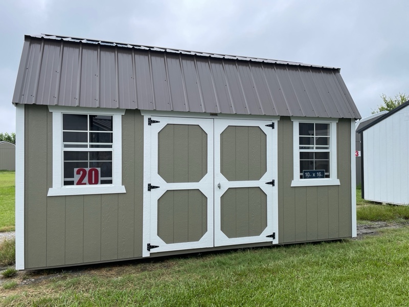 Princeton #20: 10 X 16 Side Lofted Barn