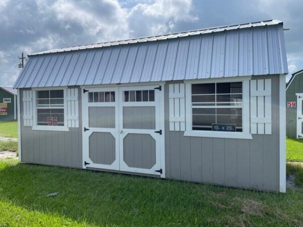 Princeton #56: 10 X 20 Side Lofted Barn Front Image