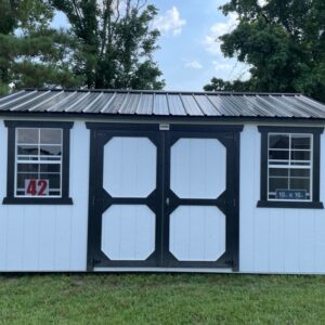 Princeton #42: 10 X 16 Side Utility Front Image