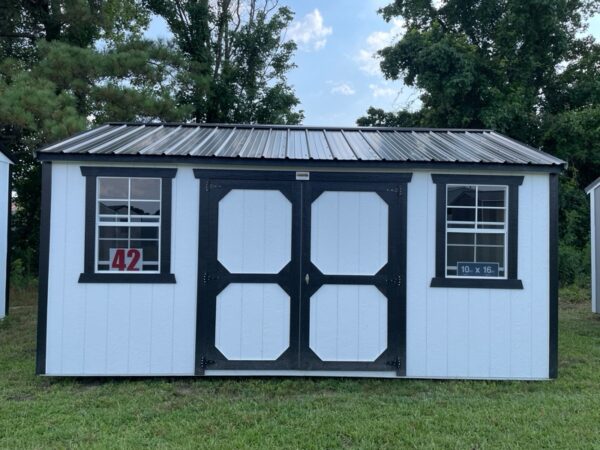 Princeton #42: 10 X 16 Side Utility Front Image