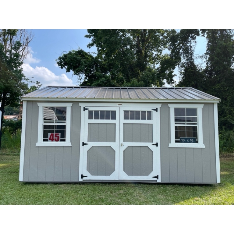 Princeton #45: 10 X 16 Side Utility Front Image