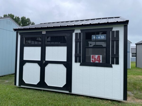 Princeton #54: 10 X 12 Side Utility Front Image