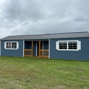 La Grange #REPO 4: 12 X 40 Center Porch Utility Front Image
