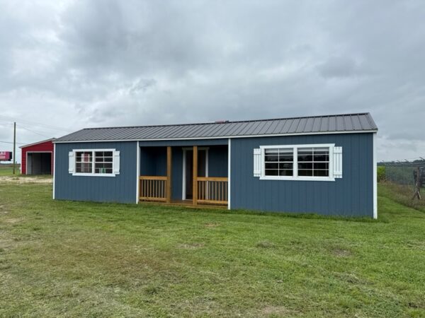 La Grange #REPO 4: 12 X 40 Center Porch Utility Front Image