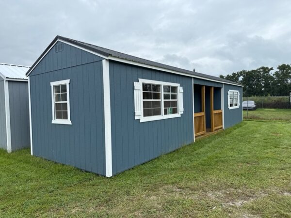 La Grange #REPO 4: 12 X 40 Center Porch Utility Building Image
