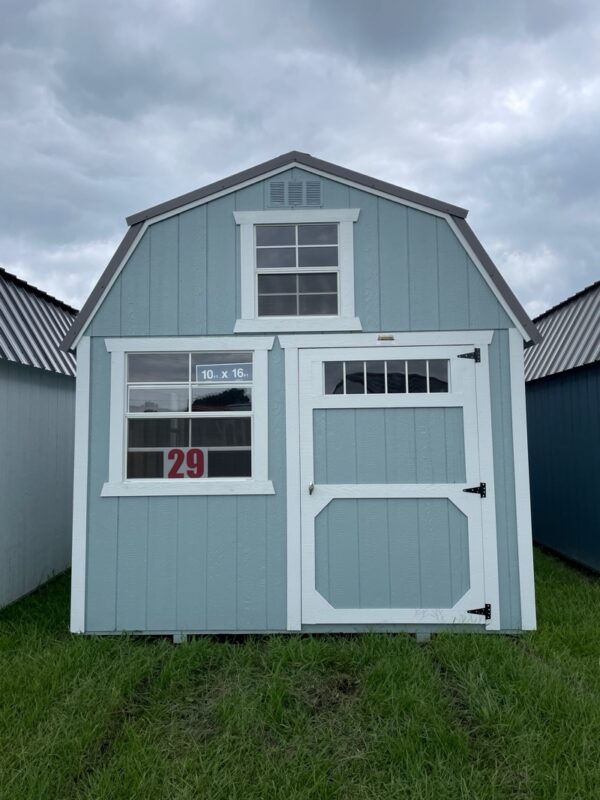 Princeton #29: 10 X 16 Lofted Barn Front Image