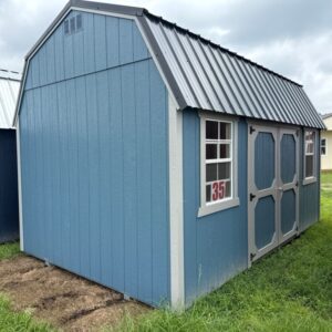 La Grange #35: 10 X 16 Side Lofted Barn Front Image