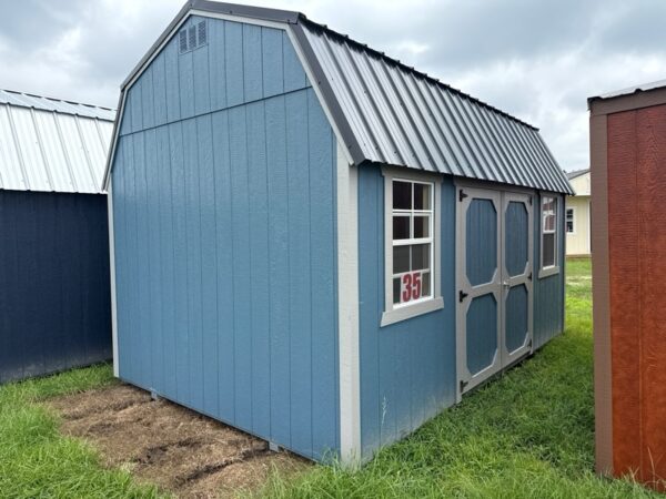La Grange #35: 10 X 16 Side Lofted Barn Front Image