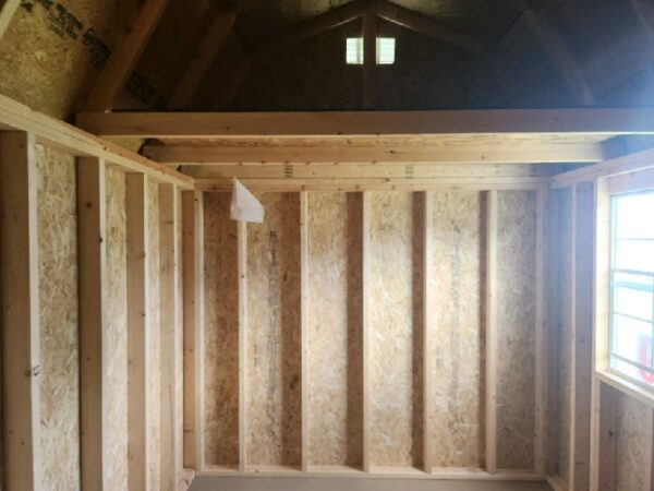 Dunn #29: 8 X 12 Side Lofted Barn Building Image