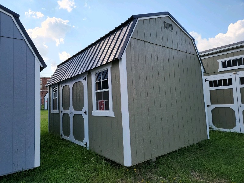 Dunn #15: 10 X 16 Side Lofted Barn Front Image