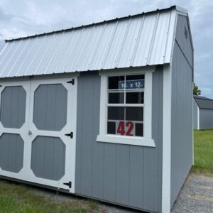 Princeton #42: 10 X 12 Side Lofted Barn Front Image