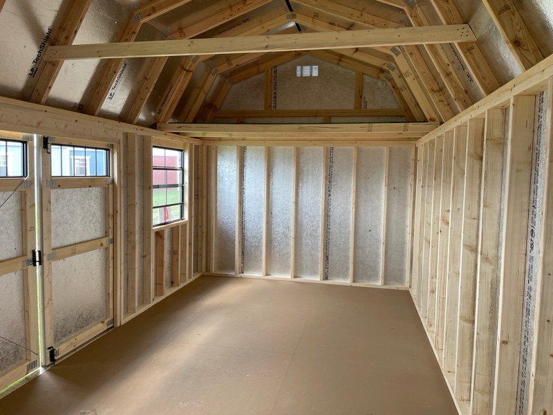Princeton #4: 10 X 20 Side Lofted Barn Building Image