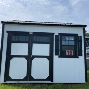 Princeton #19: 10 X 12 Side Utility with Extra Height Front Image