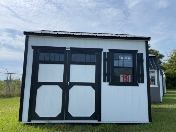 Princeton #19: 10 X 12 Side Utility with Extra Height Front Image