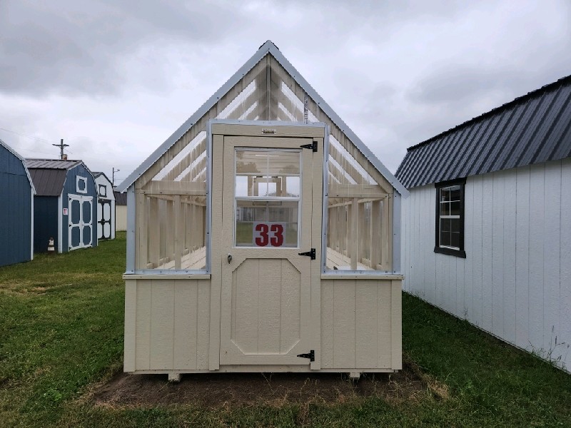 Dunn #33: 8 X 12 Green House Front Image