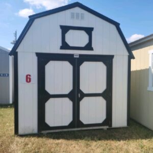 Dunn #6: 10 X 16 Lofted Barn Front Image