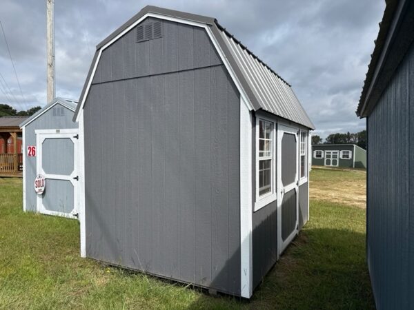 La Grange #30: 8 X 12 Side Lofted Barn Building Image
