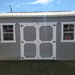 Dunn #16: 10 X 16 Side Utility with Extra Height Front Image
