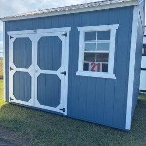 Princeton #21: 10 X 12 Side Utility with Extra Height Front Image