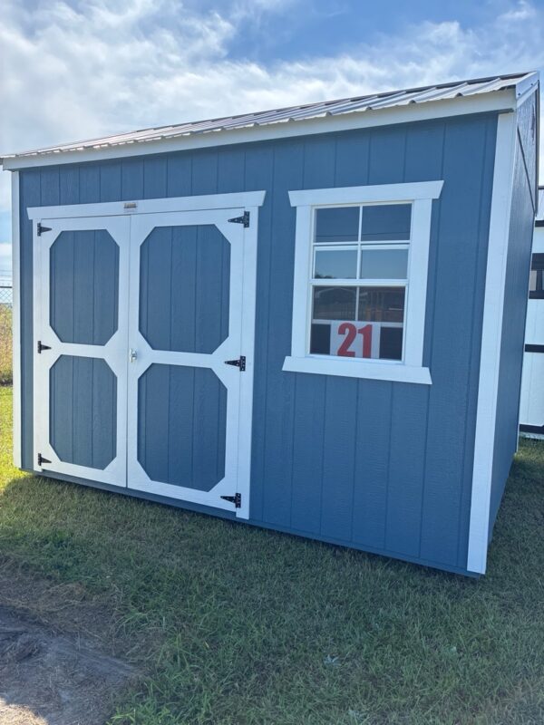 Princeton #21: 10 X 12 Side Utility with Extra Height Front Image