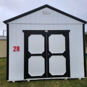 Dunn #28: 12 X 20 Utility with Extra Height Front Image