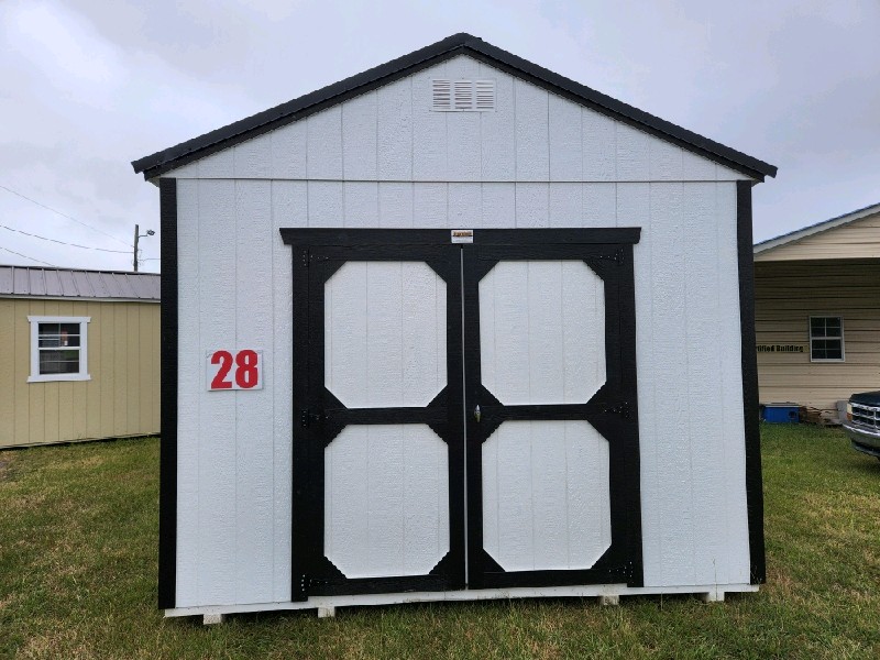 Dunn #28: 12 X 20 Utility with Extra Height Front Image