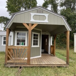 Princeton #REPO 4: 12 X 28 Deluxe Playhouse Lofted Barn Front Image