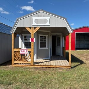 Princeton #16: 12 X 28 Deluxe Playhouse Lofted Barn Front Image
