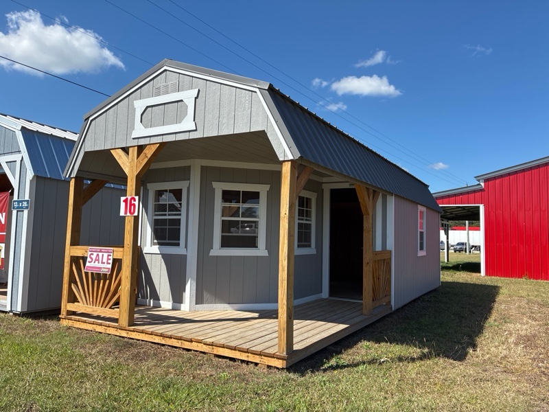 Princeton #16: 12 X 28 Deluxe Playhouse Lofted Barn Building Image