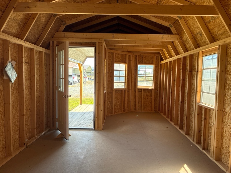 Princeton #16: 12 X 28 Deluxe Playhouse Lofted Barn Building Image