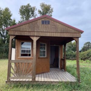 Princeton #REPO 1: 12 X 24 Deluxe Playhouse Utility Front Image