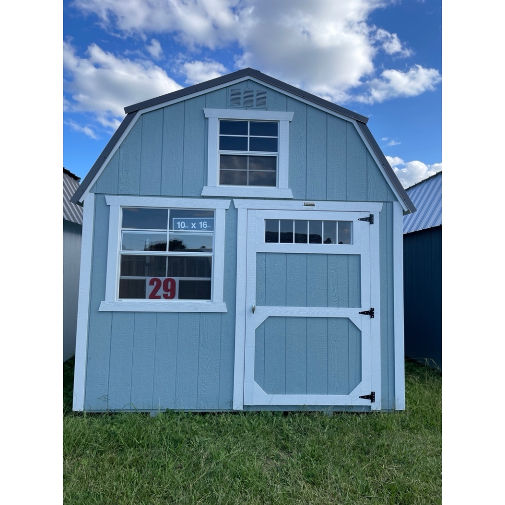 Princeton #29: 10 X 16 Lofted Barn Front Image