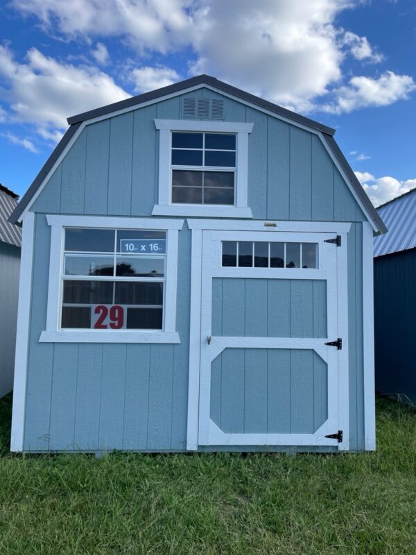 Princeton #29: 10 X 16 Lofted Barn Front Image