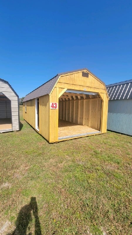 La Grange #42: 12 X 28 Lofted Barn Garage Building Image
