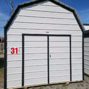 Dunn #31: 10 X 12 Metal Lofted Barn Front Image