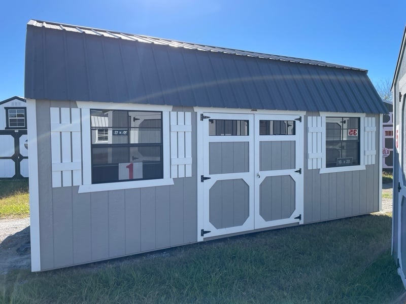 Princeton #1: 10 X 20 Side Lofted Barn Front Image
