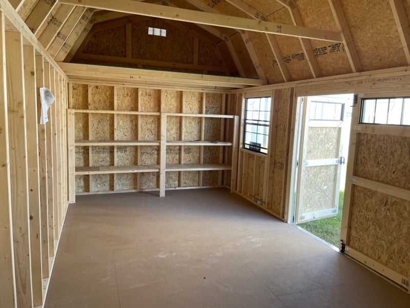 Princeton #1: 10 X 20 Side Lofted Barn Building Image