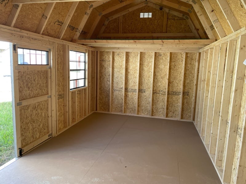 Princeton #1: 10 X 20 Side Lofted Barn Building Image