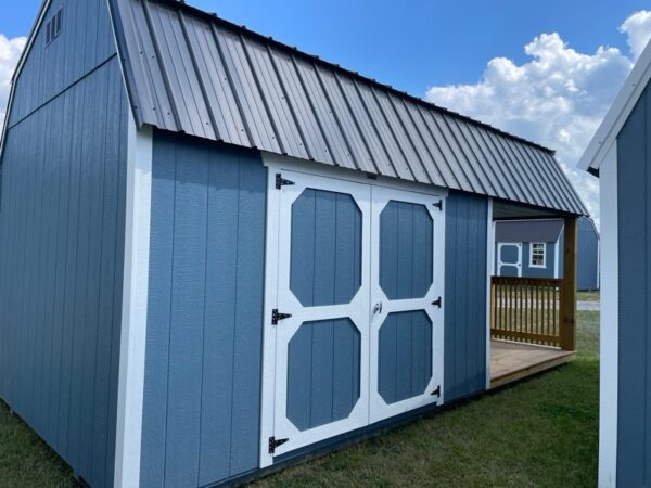 Princeton #54: 10 X 20 Side Porch Lofted Barn Building Image