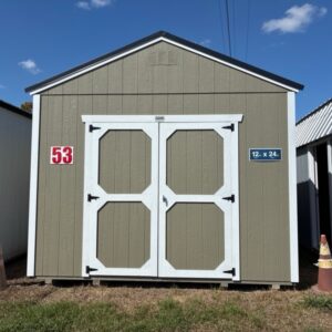 Princeton #53: 12 X 24 Utility with Extra Height Front Image