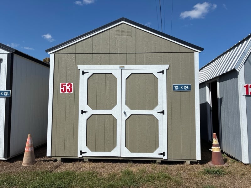 Princeton #53: 12 X 24 Utility with Extra Height Front Image