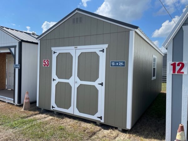 Princeton #53: 12 X 24 Utility with Extra Height Building Image
