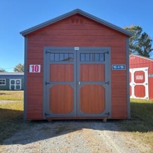 Princeton #10: 10 X 16 Utility with Extra Height Front Image
