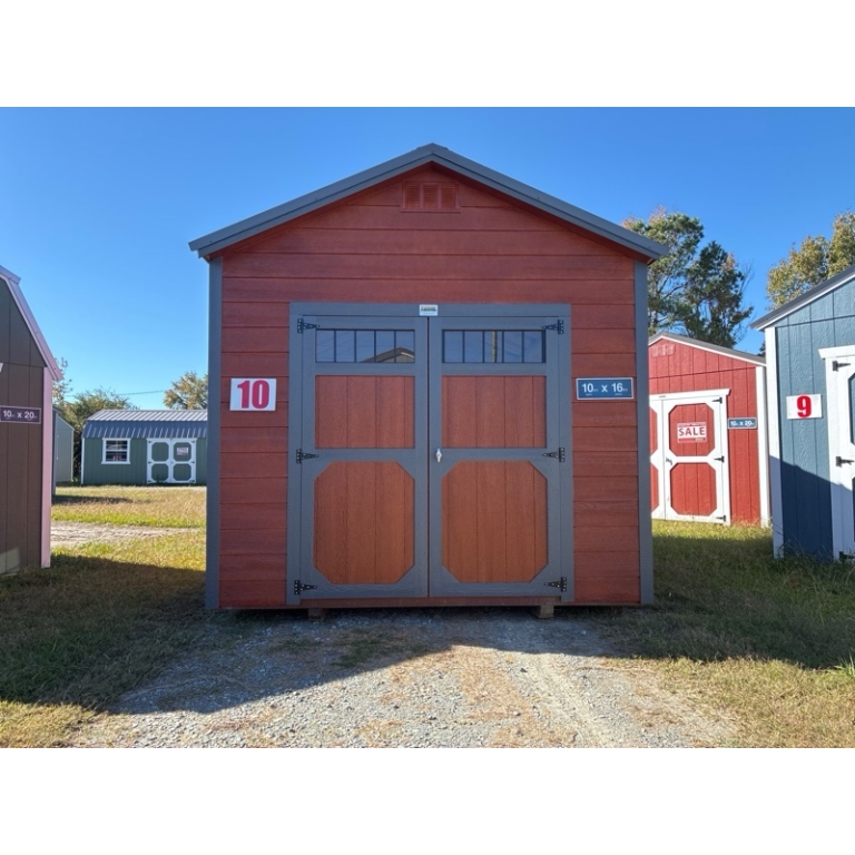 Princeton #10: 10 X 16 Utility with Extra Height Front Image