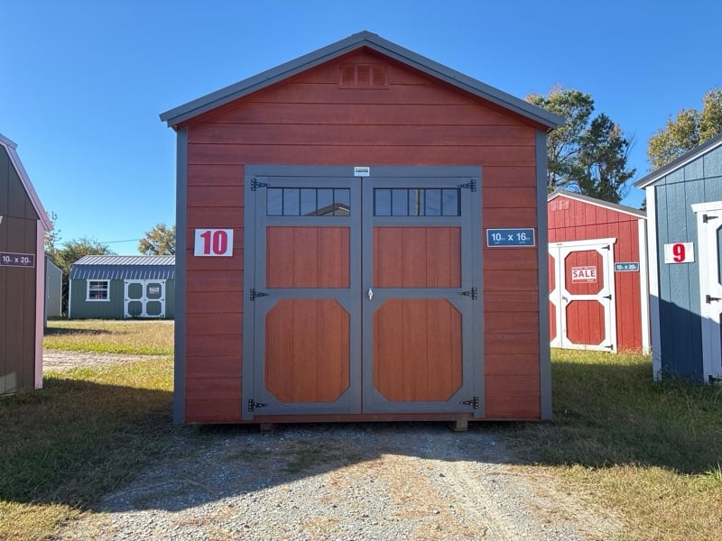 Princeton #10: 10 X 16 Utility with Extra Height Front Image