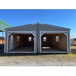Princeton #4: 24 X 24 Utility Garage Front Image