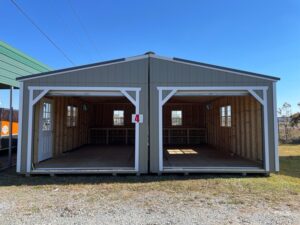 Princeton #4: 24 X 24 Utility Garage Front Image